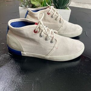 Timberland Men's Beige and Blue Casual Shoes